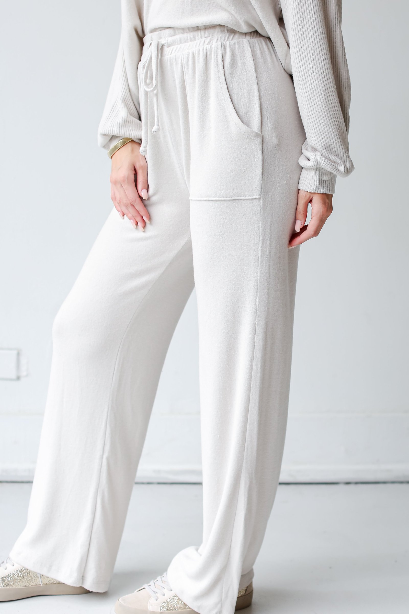 Favorite Cuddles Brushed Knit Lounge Pants KM2