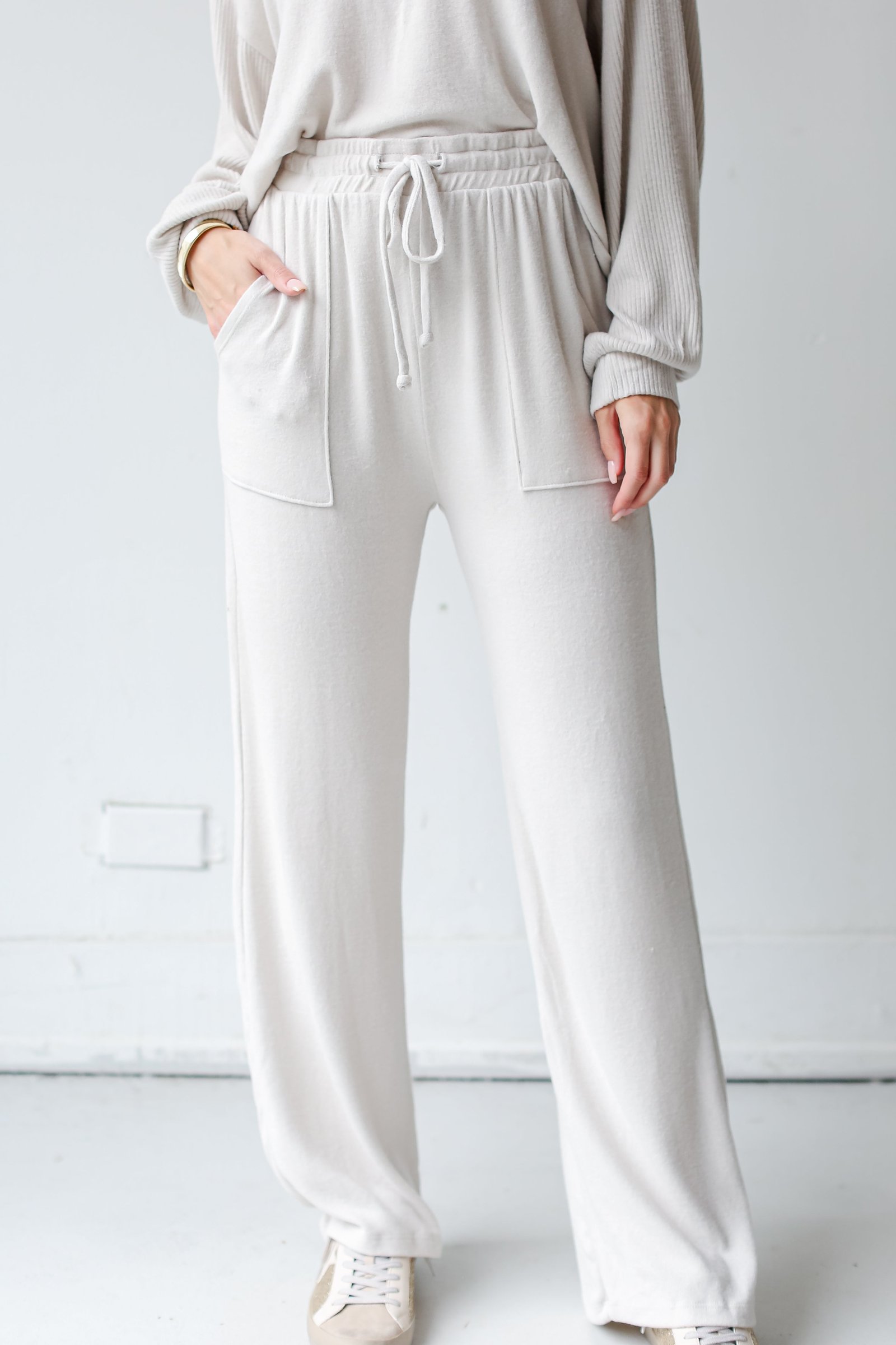 Favorite Cuddles Brushed Knit Lounge Pants KM2