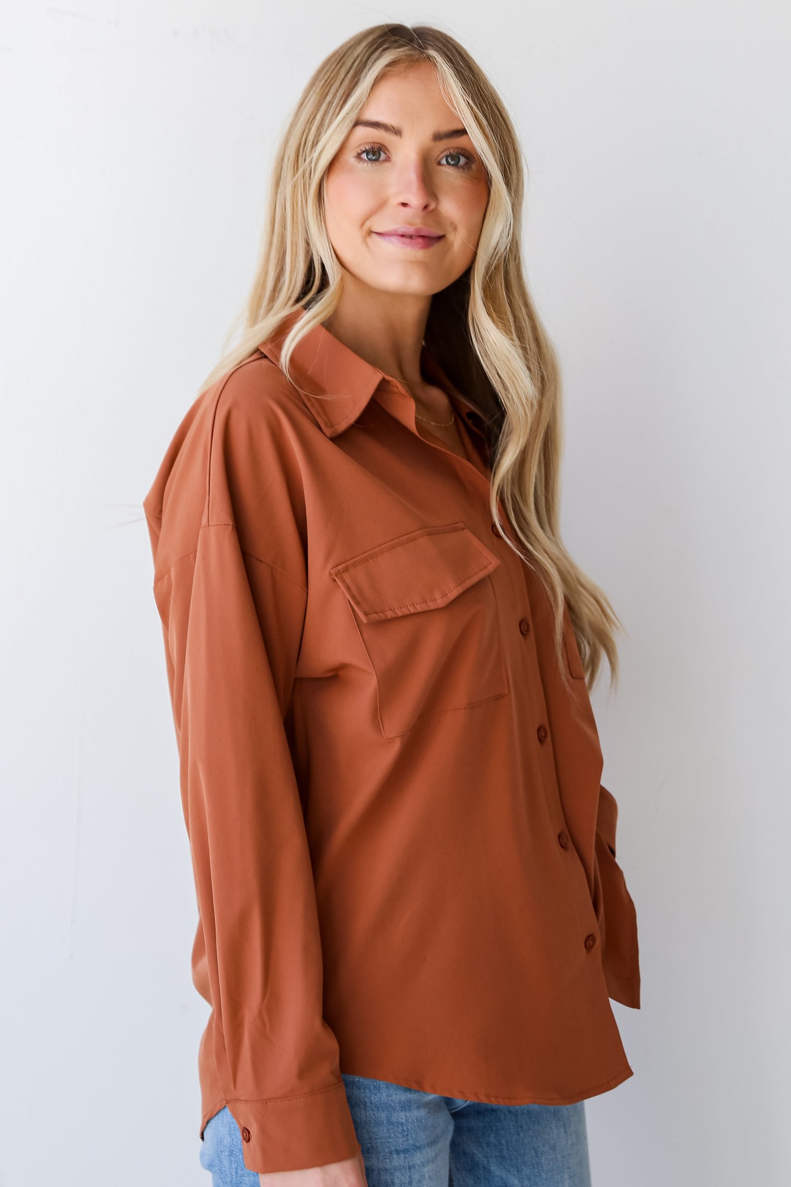 Remi Button-Up Blouse KM10