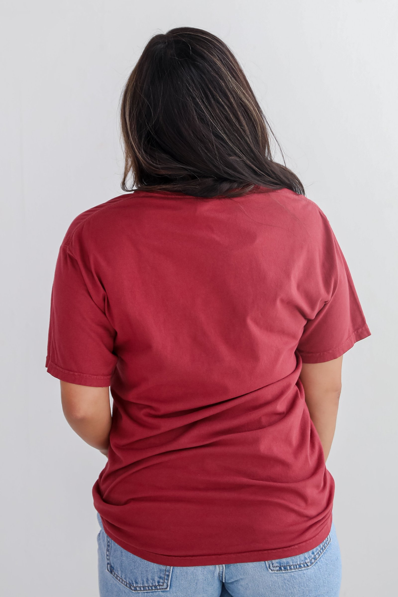 Maroon Charleston Tee KM23