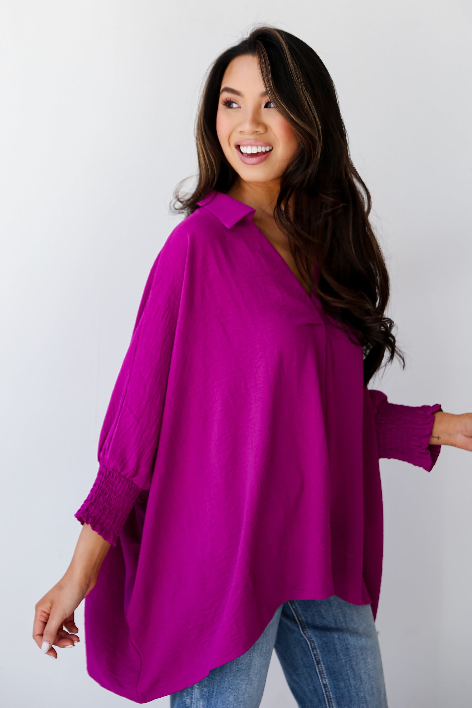 Lennon Oversized Blouse KM9